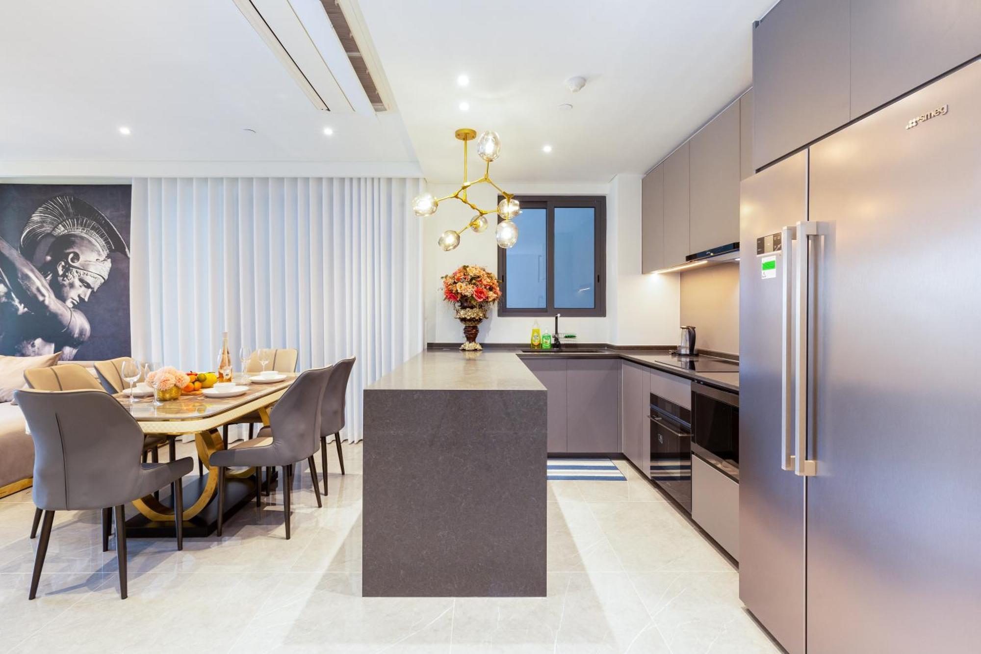 The Opera Apartment Cental Saigon Free Pool-Gym-Sauna Room- Golf Mini Ho Chi Minh-staden Exteriör bild