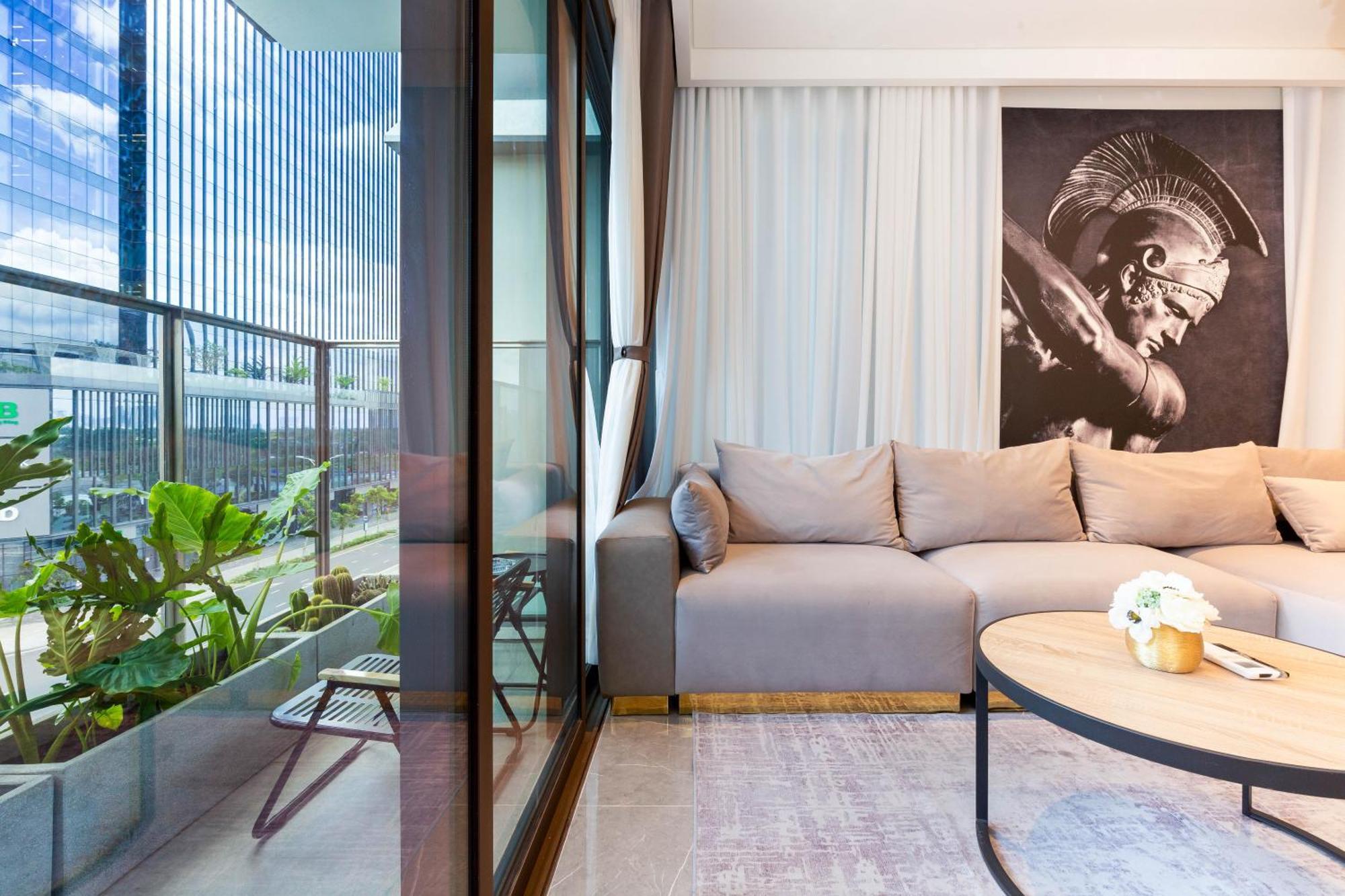 The Opera Apartment Cental Saigon Free Pool-Gym-Sauna Room- Golf Mini Ho Chi Minh-staden Exteriör bild