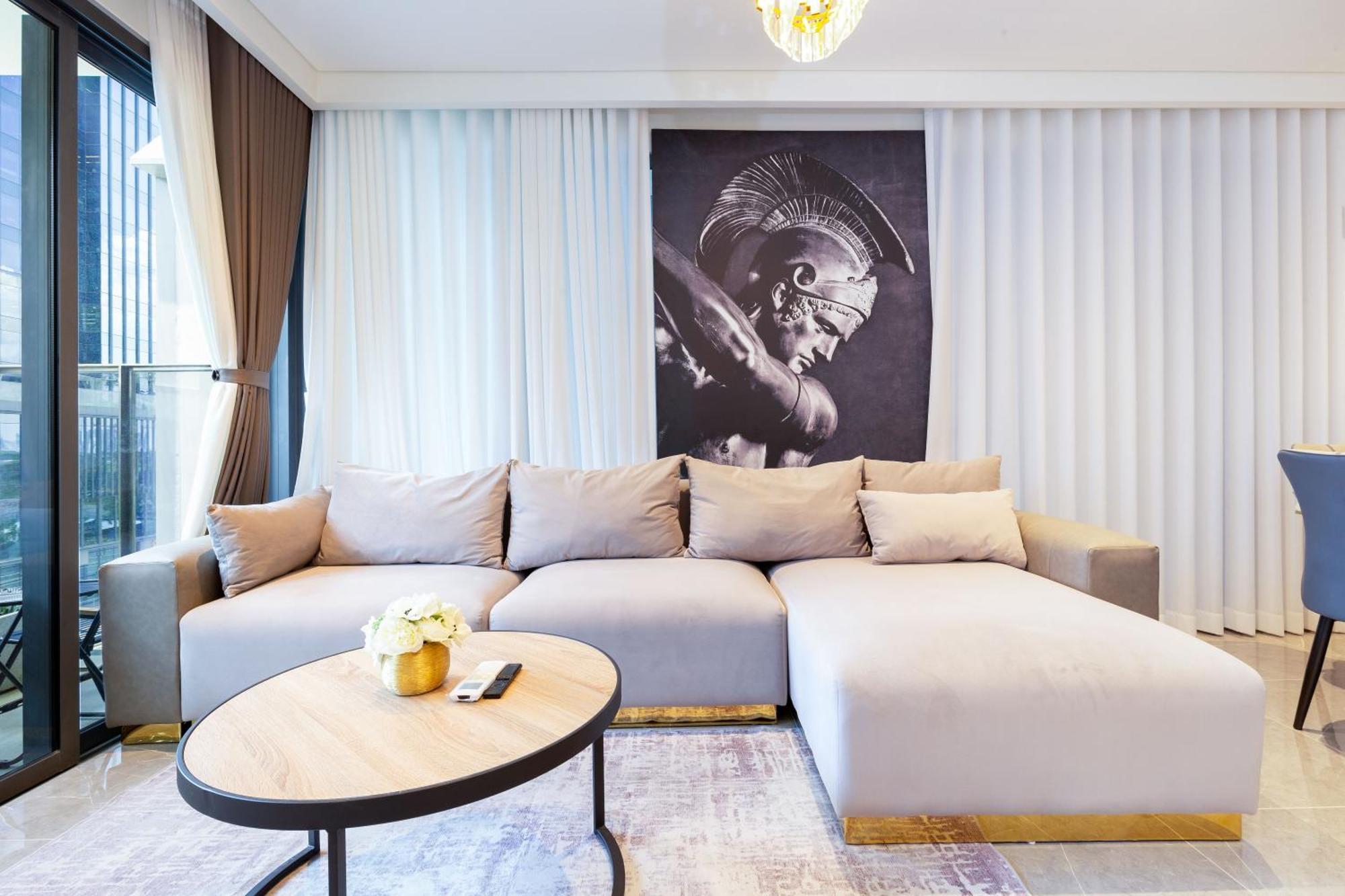 The Opera Apartment Cental Saigon Free Pool-Gym-Sauna Room- Golf Mini Ho Chi Minh-staden Exteriör bild