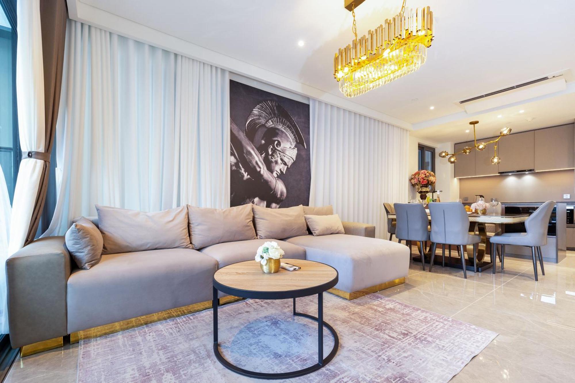 The Opera Apartment Cental Saigon Free Pool-Gym-Sauna Room- Golf Mini Ho Chi Minh-staden Exteriör bild
