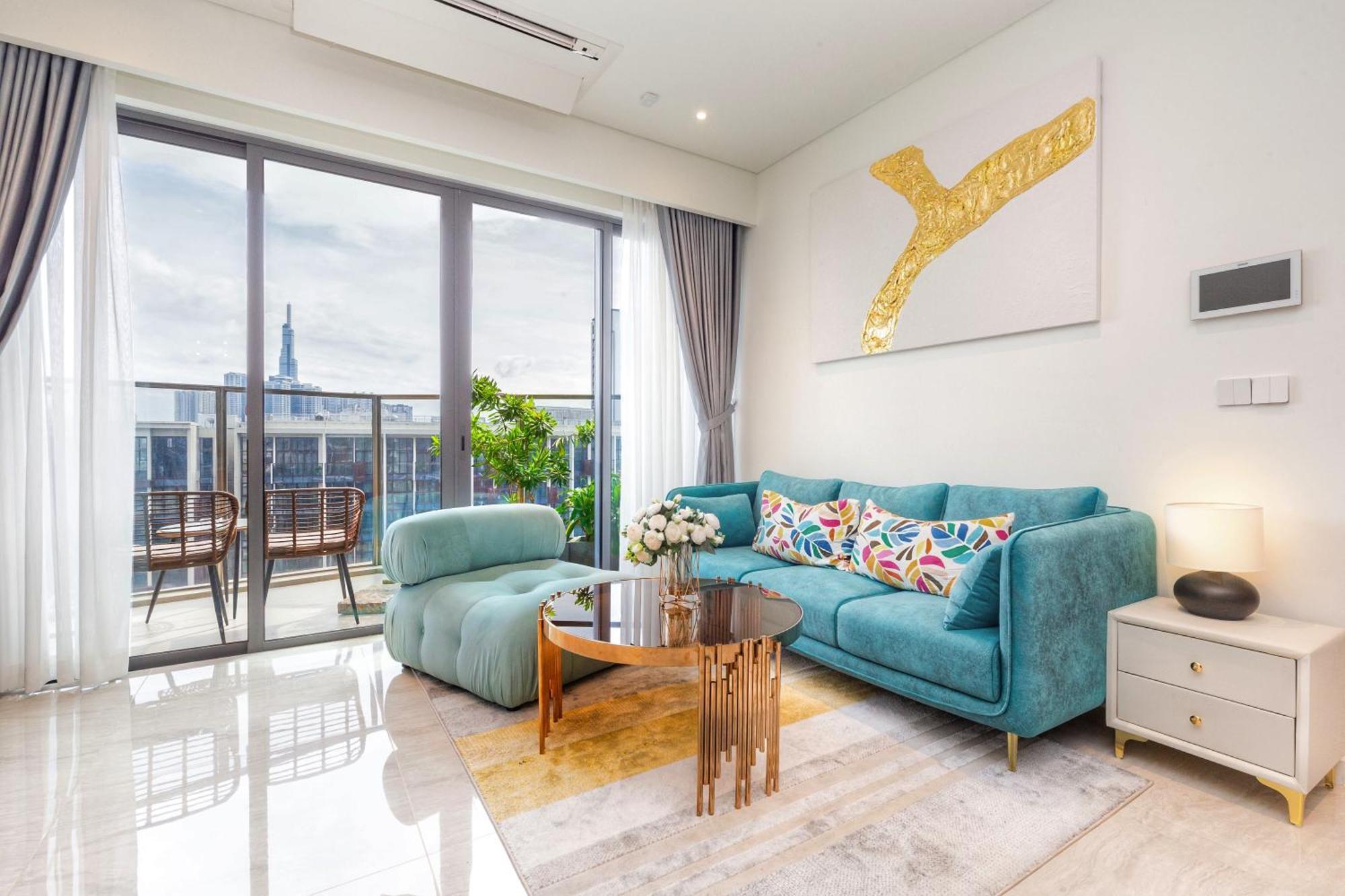 The Opera Apartment Cental Saigon Free Pool-Gym-Sauna Room- Golf Mini Ho Chi Minh-staden Exteriör bild